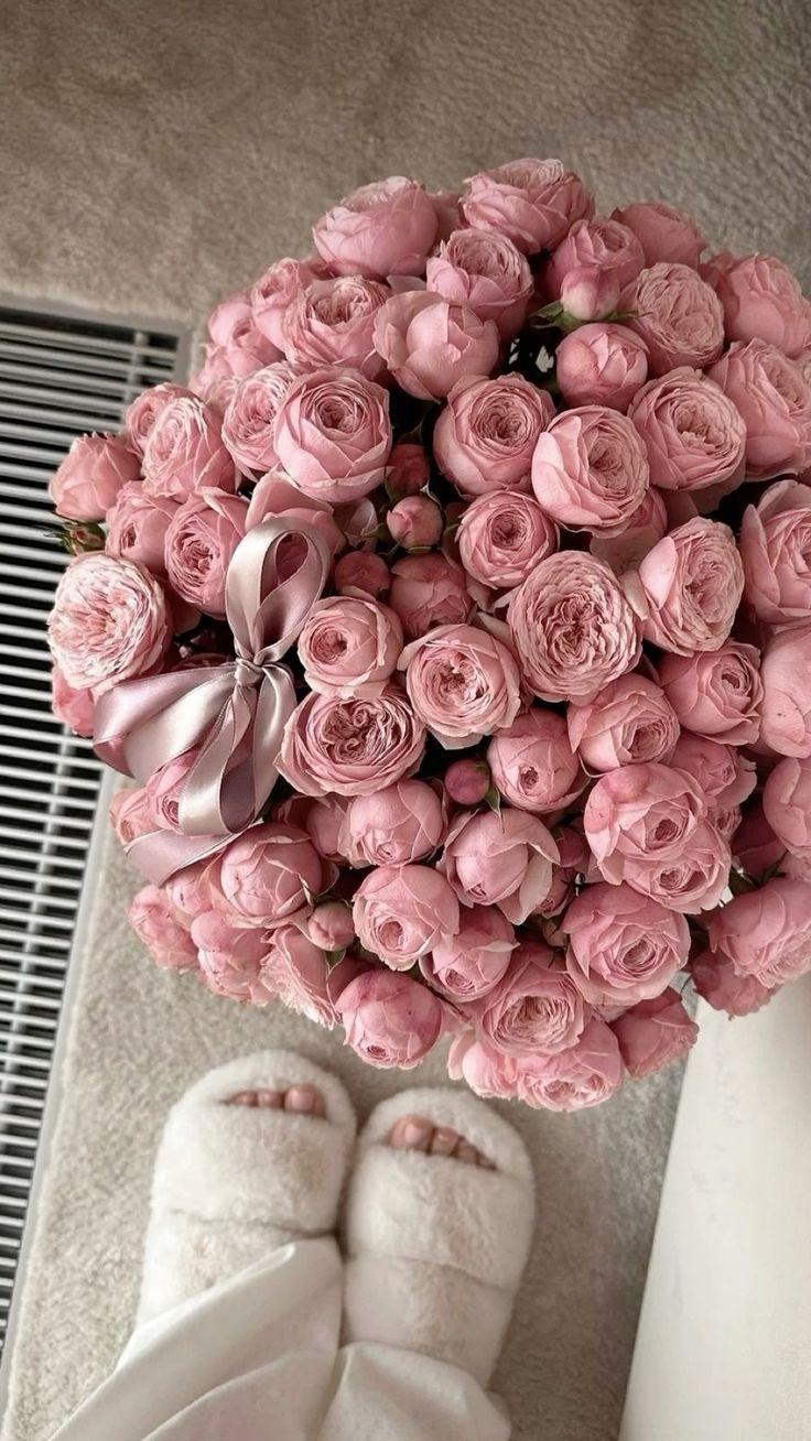 CalmRiverGroup workshop space where corporate flower arrangements are designed and prepared for business delivery